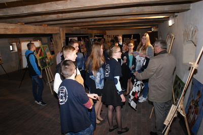 Galeria Wystawa uczniów w spichlerzu